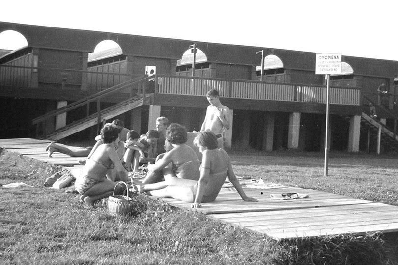 Gradsko kupalište na Savi 1964. godine